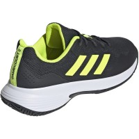 Adidas GameCourt 2 Carbon Lucid Lemon Sneakers  Offer + Cheap