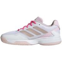 Adidas Ubersonic White Silver Pink Junior Sneakers