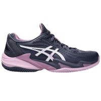Asics Court FF 3 Clay Indigo Blue White Women''s Sneakers  Offer + Cheap