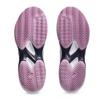 Zapatillas Asics Game FF Clay Azul Indigo Blanco Mujer  Oferta + Barato