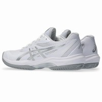 Zapatillas Asics Game FF Clay Blanco Plata Mujer  Oferta + Barato