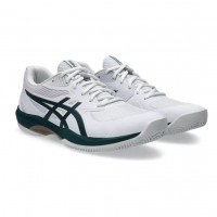Zapatillas Asics Game FF Clay Blanco Verde Saxon  Oferta + Barato