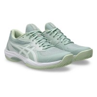 Asics Game FF Clay Lichen Green White Women''s Sneakers