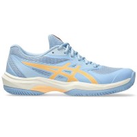 Baskets Femme Asics Game FF Padel Blue Stone Orange  Offre - Pas cher