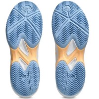 Baskets Femme Asics Game FF Padel Blue Stone Orange  Offre - Pas cher