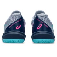 Zapatillas Asics Game FF Padel Gris Azul Aqua  Oferta + Barato