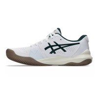 Zapatillas Asics Gel Challenger 14 Clay Blanco Verde Oscuro  Oferta + Barato
