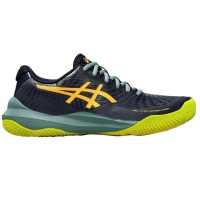 Asics Gel Challenger 14 Padel Midnight Blue Tênis Laranja  Oferta + Barato