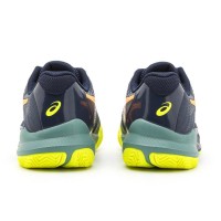 Asics Gel Challenger 14 Padel Midnight Blue Tênis Laranja  Oferta + Barato