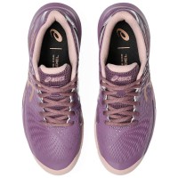 Zapatillas Asics Gel Challenger 14 Padel Dark Ube Oro Rosa Mujer  Oferta + Barato