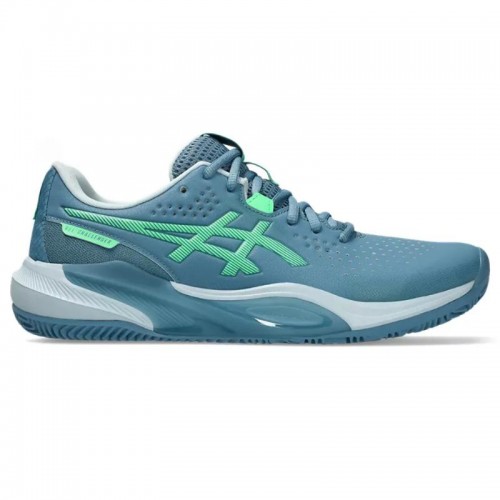 Zapatillas Asics Gel Challenger 15 Padel Azul Verde