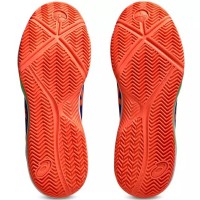 Baskets Asics Gel Dedicate 8 Padel Cobalt Cobalt Corail  Offre - Pas cher