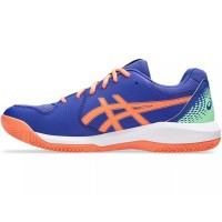 Baskets Asics Gel Dedicate 8 Padel Cobalt Cobalt Corail  Offre - Pas cher