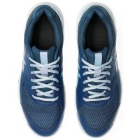 Zapatillas Asics Gel Dedicate 8 Padel Azul Mako Gris  Oferta + Barato