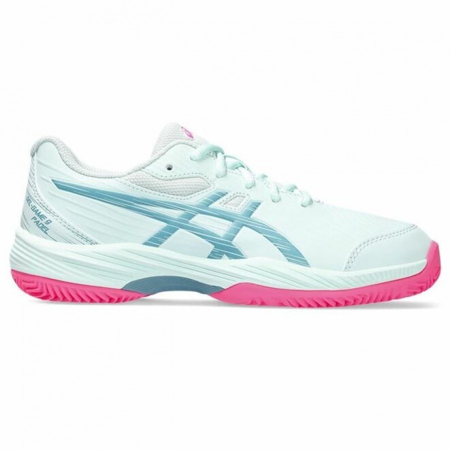 Sneakers Asics Gel Game Padel 9 Mint Grey Blue Junior PADELPOINT Sneakers Asics Gel Game Padel 9 Mint Grey Blue Junior
