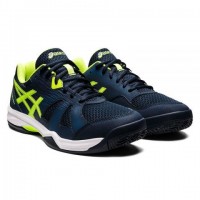 Shoes Asics Gel Padel Pro 5 Blue French Green Hazard PADELPOINT Shoes Asics Gel Padel Pro 5 Blue French Green Hazard