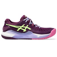 Asics Gel Resolution 9 Padel Intense Lime Women''s Shoes  Offer + Cheap