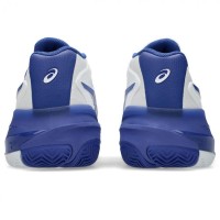 Baskets Asics Gel Resolution X CLAY Blanc Cobalt  Offre - Pas cher