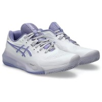 Zapatillas Asics Gel Resolution X Clay Blanco Lila Mujer