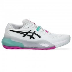 Asics Gel Resolution X Clay White Aurora Green Baskets