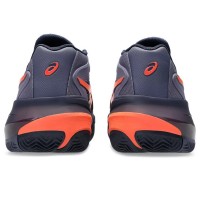 Tênis Asics Gel Resolution X Clay Cinza Roxo Laranja  Oferta + Barato