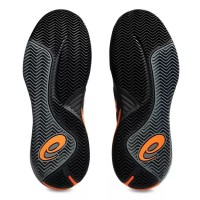 Zapatillas Asics Gel Resolution X Clay Negro Naranja  Oferta + Barato