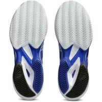 Baskets Asics Solution Speed FF 3 Terre Battue Cobalt Bleu Blanc  Offre - Pas cher