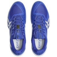 Baskets Asics Solution Speed FF 3 Terre Battue Cobalt Bleu Blanc  Offre - Pas cher