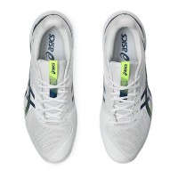Asics Solution Speed FF 3 Clay White Blue Mako Sneakers  Offer + Cheap