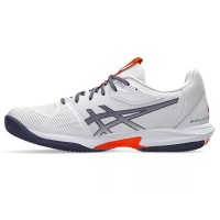 Zapatillas Asics Solution Speed FF 3 Clay Blanco Gris Naranja  Oferta + Barato