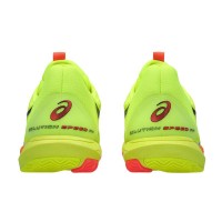 Asics Solution Speed FF 3 Clay Paris Tênis Preto Amarelo  Oferta + Barato