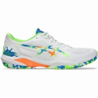 Baskets Asics Solution Swift FF 2 Padel L.E Blanc Vert  Offre - Pas cher
