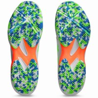 Baskets Asics Solution Swift FF 2 Padel L.E Blanc Vert  Offre - Pas cher