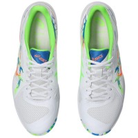 Baskets Asics Solution Swift FF 2 Padel L.E Blanc Vert  Offre - Pas cher