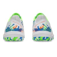 Baskets Asics Solution Swift FF 2 Padel L.E Blanc Vert  Offre - Pas cher