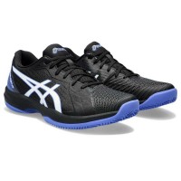 Zapatillas Asics Solution Swift FF Clay Negro Azul Zafiro  Oferta + Barato