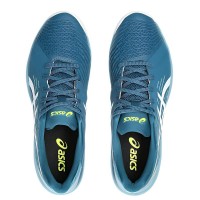 Asics Solution Swift FF Teal White Sneakers