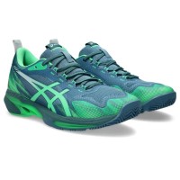 Tênis Asics Sonicsmash FF Azul-Verde