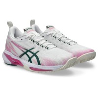 Zapatillas Asics Sonicsmash FF Blanco Verde Mujer