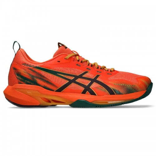 Baskets Asics Sonicsmash FF Orange Grenat Foncé