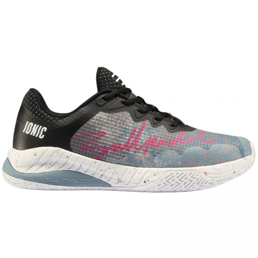 Tênis Bullpadel Ionic 24I Preto Cinza Claro Feminino  Oferta + Barato
