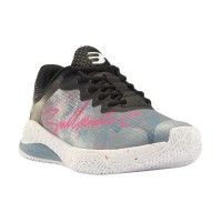 Tênis Bullpadel Ionic 24I Preto Cinza Claro Feminino  Oferta + Barato