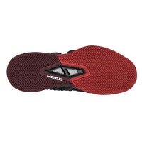 Zapatillas Head Endure Pro BOA Clay Negro Rojo