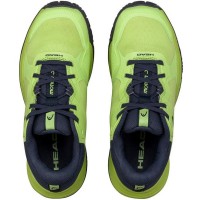 Head Motion Padel Lime Navy Blue Junior Sneakers  Offer + Cheap