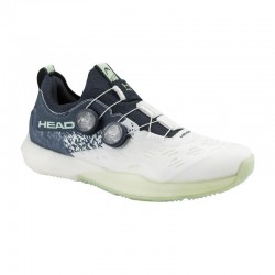 Head Motion Pro BOA Padel White Black Green Sneakers
