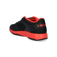 Head Sprint Court Padel Black Red Sneakers  Offer + Cheap
