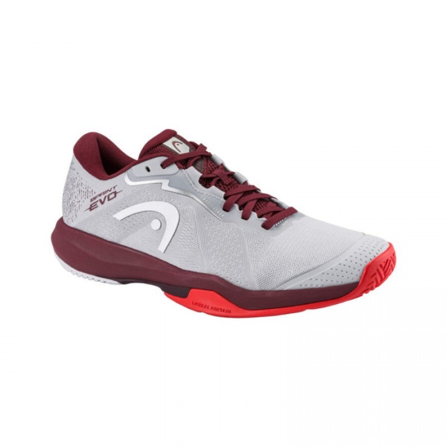 Zapatillas Head Sprint Evo 4.0 Gris Burdeos