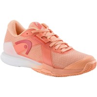 Head Sprint Pro 4.0 Clay Coral White Women''s Sneakers  Offer + Cheap