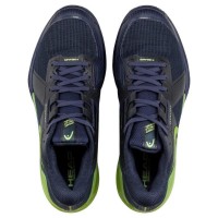 Zapatillas Head Sprint Pro 4.0 Padel Azul Marino Lima  Oferta + Barato