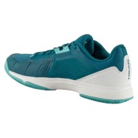 Zapatillas Head Sprint Team 3.5 Clay Azul Pedra Blanco Mujer  Oferta + Barato